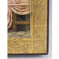 Large 19C Russian Icon Birth of Blessed Virgin Mary image 4
