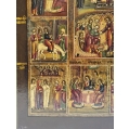 Large 19C Russian Orthodox Icon of The Great Feasts image 5