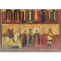Large 19C Russian Orthodox Icon of The Selected Saints image 4