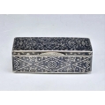 Large 19C Russian Silver Niello Snuff Tobacco Box image 12
