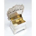 Large 19C Russian Silver Salt Throne1250 image 5