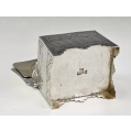 Large 19C Russian Silver Salt Throne image 2