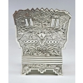 Large 19C Russian Silver Salt Throne image 8