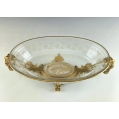 Large 19th-Century French Baccarat Crystal Ormolu Centerpiece, Stamped HALPHEN image 3