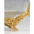 Large 19th-Century French Baccarat Crystal Ormolu Centerpiece, Stamped HALPHEN image 5