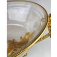 Large 19th-Century French Baccarat Crystal Ormolu Centerpiece, Stamped HALPHEN image 10