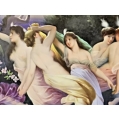Large Antique 19C Royal Vienna Porcelain Plaque Signed image 3