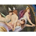 Large Antique 19C Royal Vienna Porcelain Plaque Signed image 4