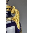 Large Antique Austrian Royal Vienna H/P Porcelain Vase Urn image 6