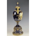 Large Antique Austrian Royal Vienna H/P Porcelain Vase Urn image 7