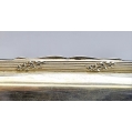 Large Antique English Sterling Silver Coin Inset Box image 5