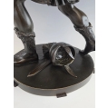 Large Antique French Bronze Sculpture The Abduction of a Sabine Woman P.Loison image 11