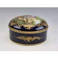 Large Antique French Sevres Porcelain Jewelry Box image 6