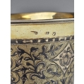 Large Early 19C Imperial Russian Silver Niello Goblet image 11