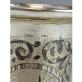 Large Early 19C Russian Silver Niello Flute Cup image 6