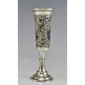 Large Early 19C Russian Silver Niello Flute Cup image 10
