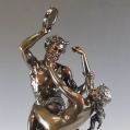 Large Fine 19C French Bronze Statue After Michel Claude Clodion ( 1738-1814 ) image 10