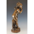 Large Fine 19C French Bronze Statue Auguste Moreau ( 1834-1917 ) image 5