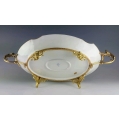 Large Fine 19C French Sevres Porcelain Gilt Bronze Centerpiece Bowl image 2