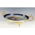 Large Fine 19C French Sevres Porcelain Gilt Bronze Centerpiece Bowl image 10