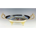 Large Fine 19C French Sevres Porcelain Gilt Bronze Centerpiece Bowl image 11