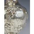 Large Fine 19C Sterling Silver Water Pitcher Ewer Harris & Schafer image 4