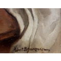 Large Oil Canvas Painting Robert Brackman ( American/Russian 1898-1980 ) image 5