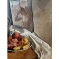 Large Oil Canvas Painting Robert Brackman ( American/Russian 1898-1980 ) image 6