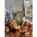 Large Oil Canvas Painting Robert Brackman ( American/Russian 1898-1980 ) image 7