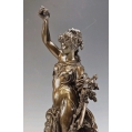 Lrg 19C French Bronze Sculpture Louis Auguste Moreau ( 1855 - 1919 ) image 8