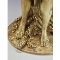 Lrg 19C French Gilt Bronze Sculpture Bacchanalia Claude M.Clodion ( 1738-1814) image 5
