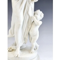 Lrg Antique French Bisquit Porcelain Sevres Sculpture Eduard Druot ( 1859-1945 ) image 12