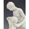 Lrg Antique French Bisquit Porcelain Sevres Sculpture Mathurin Moreau(1822-1912) image 6