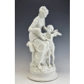 Lrg Antique French Bisquit Porcelain Sevres Sculpture Mathurin Moreau(1822-1912) image 11