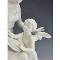 Lrg Antique French Bisquit Porcelain Sevres Sculpture Mathurin Moreau(1822-1912) image 12