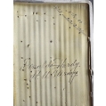 Lrg Antique Russian Silver Gold Cigarette Case with Souvenirs image 3