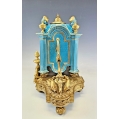 Magnificent 19C French Sevres H/P Porcelain Gilt Bronze Clock image 14