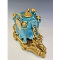 Magnificent 19C French Sevres H/P Porcelain Gilt Bronze Clock image 15