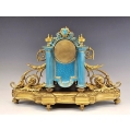 Magnificent 19C French Sevres H/P Porcelain Gilt Bronze Clock image 19
