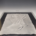 Mihail Chemiakin Methaphisical Bust Cast Paper Sculpture 1988 Signed image 5