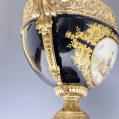 Monumental Antique French Sevres Porcelain Gilt Bronze Centerpiece Bowl image 4