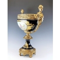 Monumental Antique French Sevres Porcelain Gilt Bronze Centerpiece Bowl image 15