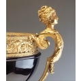 Monumental Antique French Sevres Porcelain Gilt Bronze Centerpiece Bowl image 16