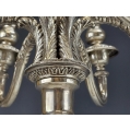 Monumental Italian Silver Pair Candelabra Candle Holders 250 toz 8 kg image 5