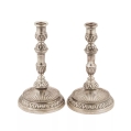 Monumental Italian Silver Pair Candelabra Candle Holders 250 toz 8 kg image 9