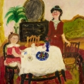 Monumental Oil Painting Nicholas Vasilieff American/Russian ( 1892-1970) Museum image 5