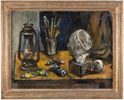 Oil Painting Isaac Dobrinsky Russian/French(1891-1973 )Still Life Ecole de Paris