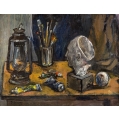 Oil Painting Isaac Dobrinsky Russian/French(1891-1973 )Still Life Ecole de Paris image 3