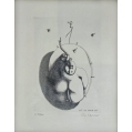 Oleg Tselkov (1934–2021) “Our Planet” Signed Etching, 1976 image 2