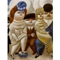 Origial Painting Yuri Krasny Russian ( 1925 - 2005 ) image 6